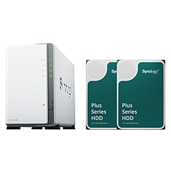 SYNOLOGY NAS [12TB /2xC] DiskStation DS223j +HAT3300-6TB 2 DS223j+HAT3300-6TB2