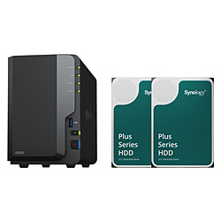 SYNOLOGY NAS [16TB /2xC] DiskStation DS223 +HAT3310-8TB 2 DS223+HAT3310-8TB2