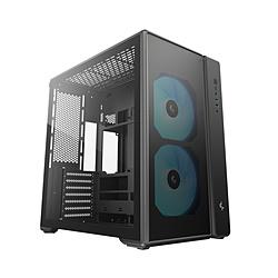 DEEPCOOL PC�P�[�X [ATX /Micro ATX /Mini-ITX] CG590 MESH 2F R-CG590MESH-BKANA2-G
