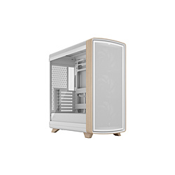 FRACTAL DESIGN(�t���N�^���f�U�C��) PC�P�[�X [ATX /Micro ATX /Extended ATX /Mini-ITX] Summit Chalk White TG Clear Tint �`���[�N�z���C�g FD-C-SUM1A-02
