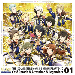 THE IDOLM@STER SideM 3rd ANNIVERSARY DISC 01 CD