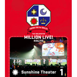 THE IDOLM＠STER MILLION LIVE！ 4thLIVE TH＠NK YOU for SMILE！ LIVE Blu-ray DAY1 【ブルーレイ ソフト】   ［ブルーレイ］