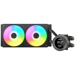 COUGAR CPUN[[ 120mmt@2 [LGA1851/1700/1200/115X/1366EAM5/AM4/AM3/AM2/FM2/FM1] POSEIDON VISTEK ARGB 240 ubN CGR-PSDVARGB-B-240