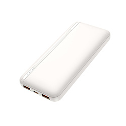 �R���s���[�P�[�X�W���p�� �����_�S���o�C���o�b�e���[ 10000mAh 2�{�̒����� agreen �z���C�g JMB-KX10-WH