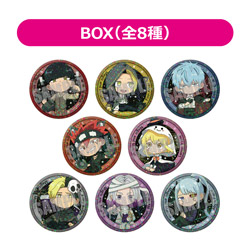 【BOX販売】マッシュル-MASHLE- トレーディングホログラム缶バッジ Halloween mini ver.（全8種） ◆マッシュル-MASHLE- Halloween 特典対象
