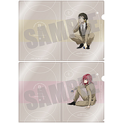 ブルーロック　オーロラクリアファイルセット　蜂楽 廻＆千切 豹馬　MOCHA SUIT ver. ◆ブルーロック MOCHA SUIT Ver. 特典対象