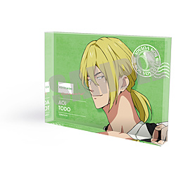 忘却バッテリー　アクリルブロック　藤堂 葵　TRAVEL ver. ◆ 忘却バッテリーTRAVEL特典対象