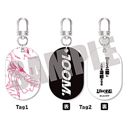 劇場アニメ「ひゃくえむ。」　Wタグキーホルダー　財津 ◆劇場アニメ「ひゃくえむ。」POP UP SHOP 特典対象