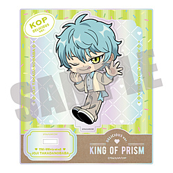 KING OF PRISM 오로라 미니 아크릴 스탠드 다카다노바바 조지 DELICIOUS ver. ◆[KING OF PRISM] POP ​​UP SHOP 특전 대상