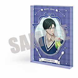Blue Lock Acrylic Block - Itoshi Rin Sweets ver. ◆Eligible for pre-sale bonus for the TV anime "Blue Lock"