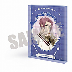 Blue Lock Acrylic Block - Sae Itoshi Sweets ver. ◆Eligible for pre-sale bonus for the TV anime "Blue Lock"