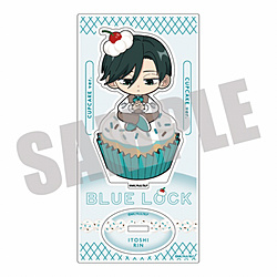 Blue Lock Acrylic Stand - Itoshi Rin CUPCAKE ver. ◆Eligible for pre-sale bonus for the TV anime "Blue Lock"