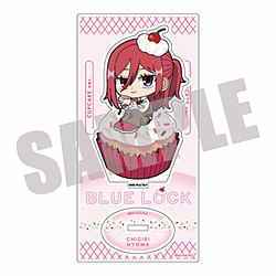 Blue Lock Acrylic Stand - Hyoma Chigiri CUPCAKE ver. ◆Eligible for pre-sale bonus for the TV anime "Blue Lock"