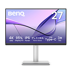 BenQ(�x���L���[) USB-C�ڑ� PC���j�^�[ Mac�������j�^�[ MA�V���[�Y  MA270UP �m27�^ /4K(3840×2160�j /���C�h /60Hz�n