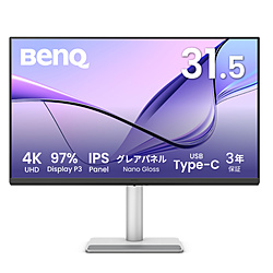 BenQ(�x���L���[) USB-C�ڑ� PC���j�^�[ Mac�������j�^�[ MA�V���[�Y MA320UP �m31.5�^ /4K(3840×2160�j /���C�h /60Hz�n