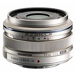 カメラレンズ 17mm F1.8 M.ZUIKO DIGITAL（ズイコーデジタル） シルバー [マイクロフォーサーズ /単焦点レンズ] M.ZUIKO DIGITAL（ズイコーデジタル） シルバー  ［マイクロフォーサーズ /単焦点レンズ］