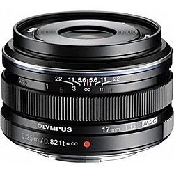 カメラレンズ 17mm F1.8 M.ZUIKO DIGITAL（ズイコーデジタル） ブラック [マイクロフォーサーズ /単焦点レンズ] M.ZUIKO DIGITAL（ズイコーデジタル） ブラック  ［マイクロフォーサーズ /単焦点レンズ］