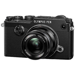 PEN-F　ミラーレス一眼カメラ　12mmF2.0 レンズキット  ブラック  ［単焦点レンズ］