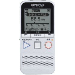 ワイドFMラジオ付ICレコーダー Voice Trek 4GB Voice Trek ホワイト DP-401 ［ワイドFM対応］