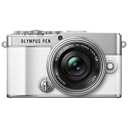 OLYMPUS PEN E-P7 14-42mm EZ レンズキット ミラーレス一眼カメラ  ホワイト  ［ズームレンズ］