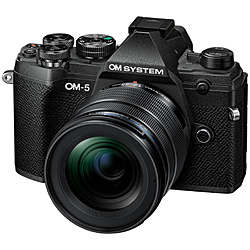 OM-5 12-45mm F4.0 PRO レンズキット ミラーレス一眼カメラ  ブラック  ［ズームレンズ］