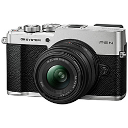 OMSYSTEM PEN 14-42mm F3.5-5.6 III �����Y�L�b�g �~���[���X���J����  �V���o�[  �m�Y�[�������Y�n