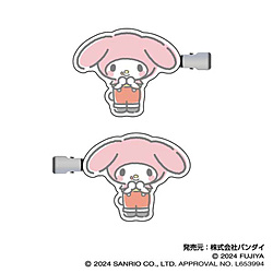 PEKO×サンリオキャラクターズ　ヘアクリップ Vol.1　02　マイメロディ