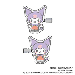 PEKO×サンリオキャラクターズ　ヘアクリップ Vol.1　06　クロミ
