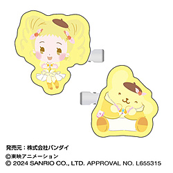 ヘアクリップ Yes! プリキュア５GoGo!×サンリオキャラクターズ03 キュアレモネード×ポムポムプリン 【852】
