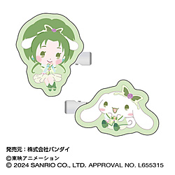 ヘアクリップ Yes! プリキュア５GoGo!×サンリオキャラクターズ04 キュアミント×シナモロール