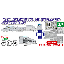 1/48 アメリカ空軍 攻撃機 A-10C サンダーボルトII 第354戦闘飛行隊 ブルドッグス ディテールアップパーツ付属