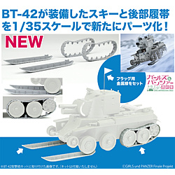 ガールズ＆パンツァー 最終章1/35 BT-42 継続高校 スキーver. 改造パーツセット