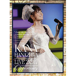 〔中古品〕 KANA HANAZAWA LIVE 2017 “OPPORTUNITY” 初回限定盤 【ブルーレイ】