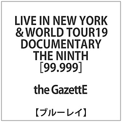GazettE / LIVE IN NEW YORK&WORLD TOUR19 (99.999) BLU yu[Cz