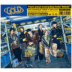 SixTONES/ GOLD 初回盤A（Blu-ray Disc付）