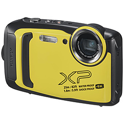 コンパクトデジタルカメラ FinePix（ファインピックス） イエロー XP140 ［防水+防塵+耐衝撃］