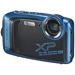 コンパクトデジタルカメラ FinePix（ファインピックス） スカイブルー XP140 ［防水+防塵+耐衝撃］