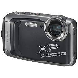 コンパクトデジタルカメラ FinePix（ファインピックス） ダークシルバー XP140 ［防水+防塵+耐衝撃］