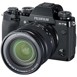 X-T3 ミラーレス一眼カメラ XF16-80mmレンズキット  ブラック FXT3LK1680B ［ズームレンズ］