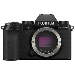 FUJIFILM(フジフイルム) FUJIFILM X-S20 ミラーレス一眼カメラ  ブラック  ［ボディ単体］