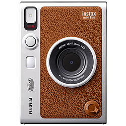 FUJIFILM(フジフイルム) ハイブリッドインスタントカメラ 『チェキ』 instax mini Evo　USB Type-C 対応  ブラウン