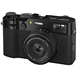 X100VI　ブラック　コンパクトデジタルカメラ　日英言語対応モデル    ［防塵］