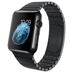 中古】Apple Watch 42mm スペースブラックステンレススチールケース