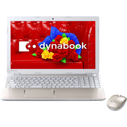 ノートPC dynabook T554/76LG [Office付き] PT55476LBXG (2014年モデル・ライトゴールド)