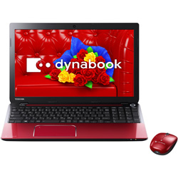ノートPC dynabook T554/76LR [Office付き] PT55476LBXR (2014年モデル・モデナレッド)