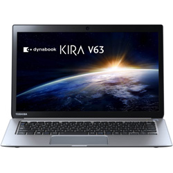中古】dynabook KIRA V63／27M PV63-27MKXS プレミアムシルバー