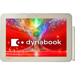 dynabook Tab S80/NG [Windowsタブレット・Office付き] PS80NGP-NXA (2014年モデル・サテンゴールド)    ［Windows 8 /インテル Atom /Office Home and Business 2013］