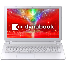 ノートPC dynabook T75/NW [Office付き] PT75NWP-BHA (2014年モデル・リュクスホワイト)    ［Windows 8 /インテル Core i7 /Office Home and Business Premium］