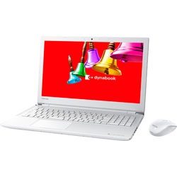 中古】dynabook T55／BW PT55BWP-BJA2 リュクスホワイト 〔Windows 10