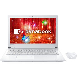 中古】dynabook T45／CW PT45CWP-SJA2 リュクスホワイト 〔Windows 10